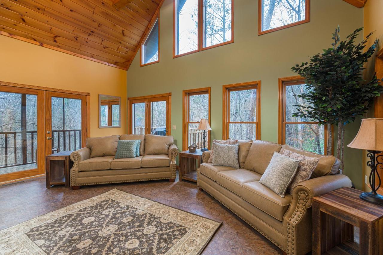 North Ridge Place Brand New Log Cabin With Hot Tub Great Location Sevierville Exterior photo